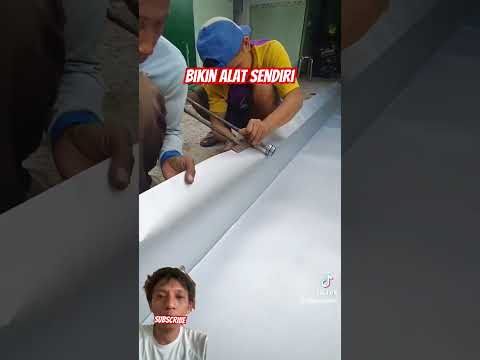 Alat custom penekuk galvalum #construction #diy