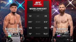 UFC Baku : Рузибоев VS Пуляев