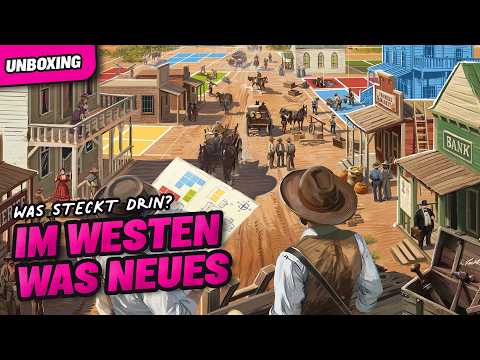 GO WEST - Brettspiel - Unboxing
