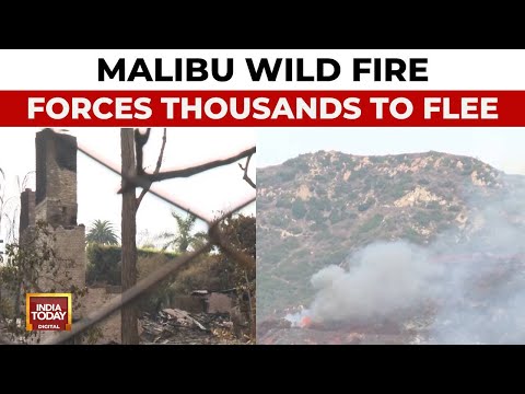 Southern California Wildfire: Malibu Citizens, Celebrities Forced To Flee From Homes | India Today