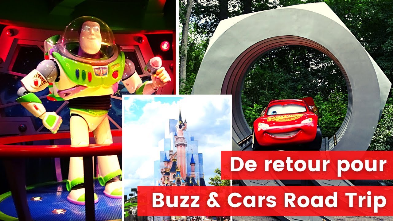 @Disneyland Paris, les nouveautés Cars Road Trip et Buzz Lightyear Laser Blast