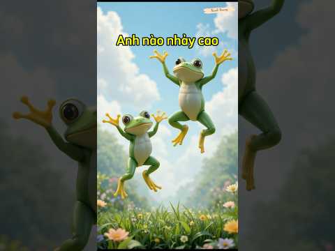 Bài thơ: “CHÚ ẾCH” || Thơ hay cho trẻ mầm non || Thơ cho trẻ 3 tuổi || Bé học nói tiếng Việt