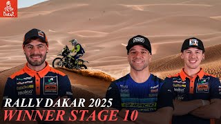 Stage 10 Results Dakar Rally 2025 - Bike. Michael Docherty Wins Empty Quarter