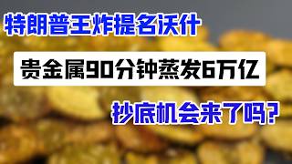 贵金属 90 分钟蒸发 6 万亿，这是崩盘，还是一次定向清洗？ #opecplus   #usstockmarket   #marketvolatility   #goldprice