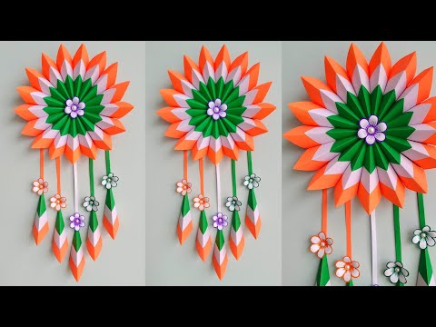 Independence Day Special Craft Idea | Tricolour Paper Craft Idea | 15 august craft ideas | Artideas