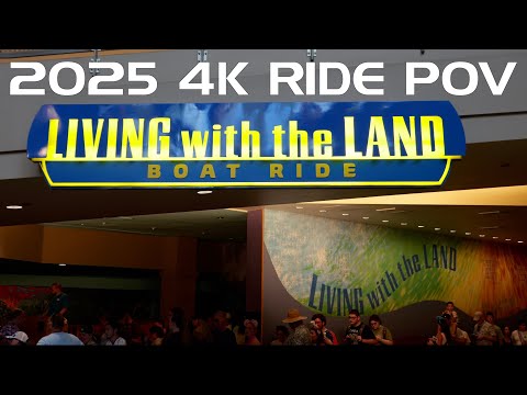 EPCOT Living with the Land 2025 Full Ride POV Experience in 4K | Walt Disney World Florida June 2025