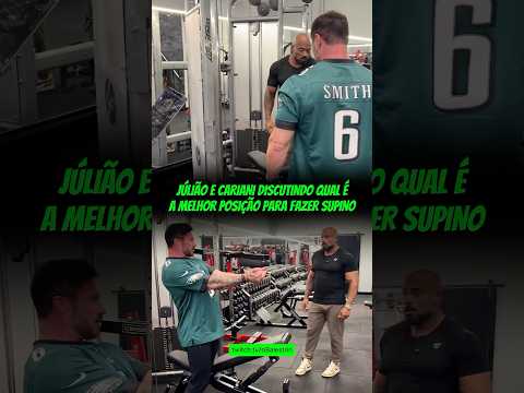 BALESTRIN e CARIANI discutem sobre a POSIÇÃO para FAZER o EXERCÍCIO! #juliobalestrin #renatocariani