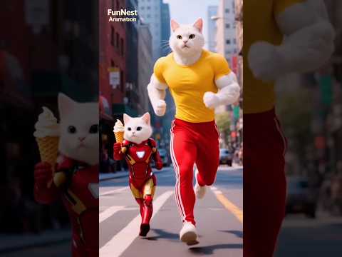 টমি স্পাইডারম্যান  #cat #cute  #shorts