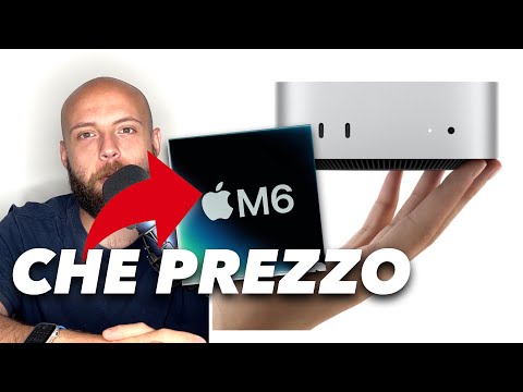 APPLE: SORPRESA NUOVO MAC MINI CON M6 ! STUPENDO MA CHE PREZZO!