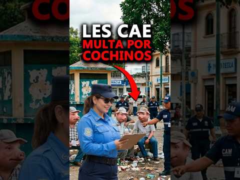 Les estan poniendo multa a los cochinitos del centro histórico