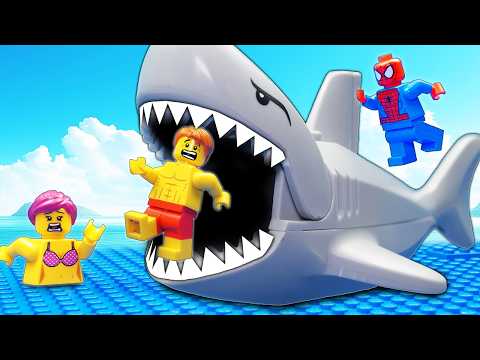 Super Shark vs Super Hulk & Spiderman