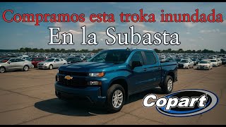 Compramos una Silverado inundada en la subasta! #copart