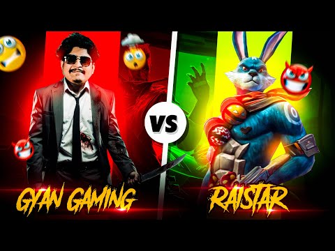 RAISTAR VS GYAN GAMING MOST FUNNY MATCH 😂 ON LIVE MUST WATCH