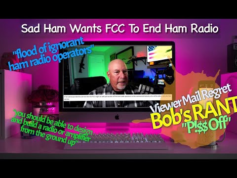 Sad Ham Wants The FCC To Sell Off Ham Radio Spectrum