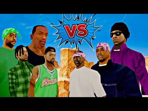 CJ vs Los Ballas - GTA: San Andreas loquendo.