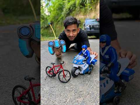 Cycle and RC Police Bike Unboxing 🔥🚀