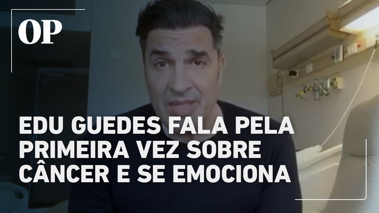Edu Guedes fala pela primeira vez após cirurgia no pâncreas e se emociona Obrigado pelo carinho