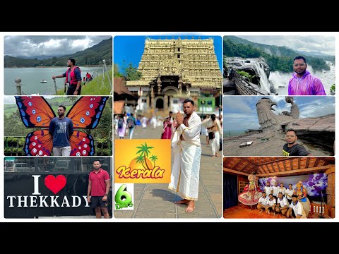 Going To Kerala From Mumbai via Train vlog 2024 , visiting popular tourist attractions in Kerala