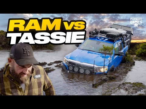 RAM MEGABOGGING in Tasmania! Climies Track Mud Recovery | Patriot Games