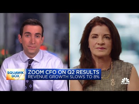 Zoom CFO Kelly Steckelberg on second-quarter earnings, lowered full-year forecast