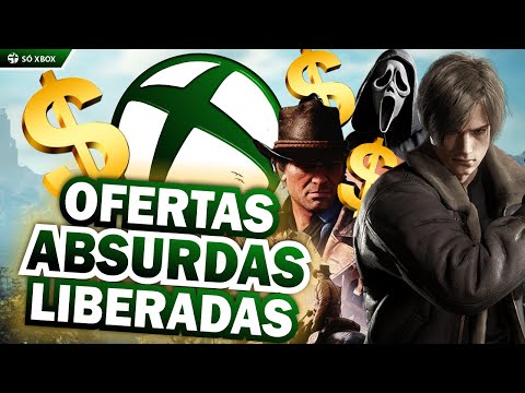 LOUCURA TOTAL essas OFERTAS LIBERADAS no XBOX AGORA!