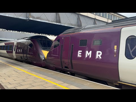 Trains At Nuneaton and Leicester 13/7/24