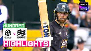 Captain Phil Salt Hits 60 | Manchester Originals vs Southern Brave | Highlights | The Hundred 2025