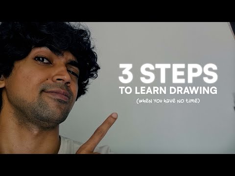 How to Learn Drawing when you have a day job? (No Time to Draw)