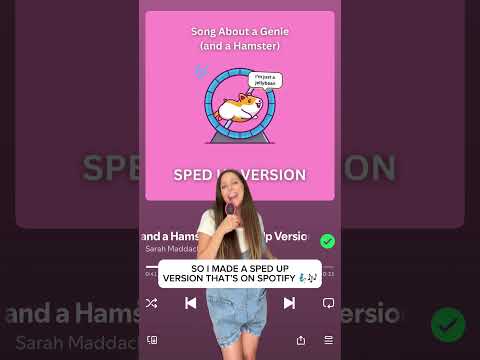 Song About a Genie SPED UP VERSION 🏃‍♀️💨
