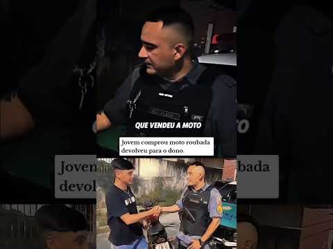 JOVEM COMPROU MOTO R#UB4DA E NOS PROCUROU PARA DEVOLVER PARA O DONO!