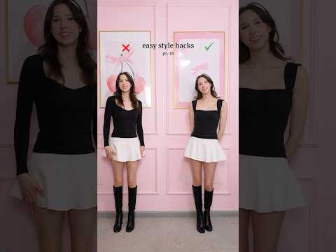 Which style hack would you try? 🥰 outfit details on my LTK❤️| fashion outfit inspo style tips ootd