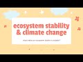 Ecosystem Stability Insights