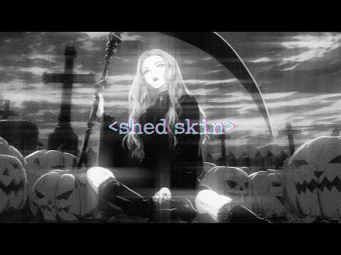 Shed Skin - DOLLWAVE  (SYNTHwave Lyrics) visualizer