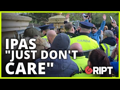 Report from 24/7 Protest at Newtownmountkennedy IPAS Site