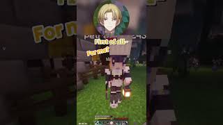 giving dead rats to a girl #shorts #minecraft
