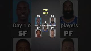 day 1 of only spurs players #nba #basketball #spurs #sanantoniospurs #wemby #filter #viral #fyp