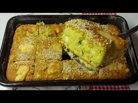 Lenja pita sa sirom za 5 minuta! Bez kora i razvlacenja-Umutite i pecite!