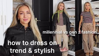 How to dress on trend & stylish