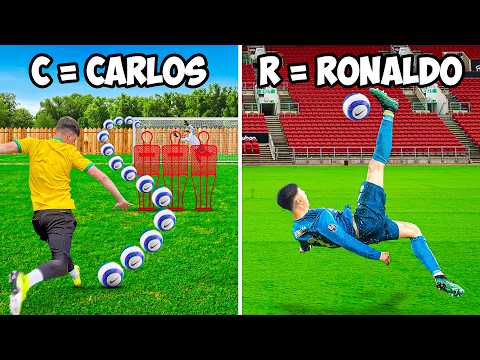 Scoring 1 ICONIC Goal For Every Letter