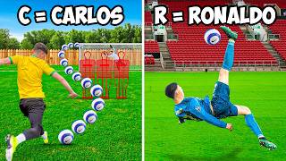 Scoring 1 ICONIC Goal For Every Letter