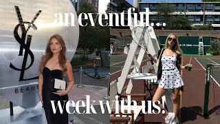 AN EVENTFUL WEEK! apartment drama, lunches and events