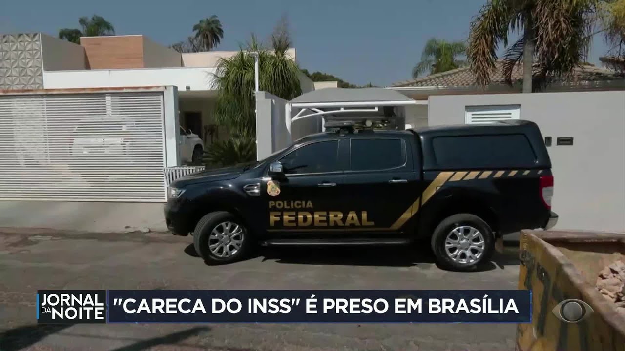“Careca do INSS” é preso em Brasília