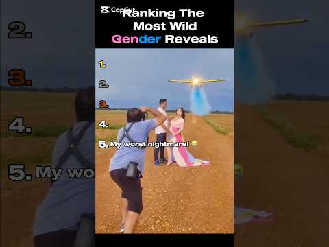 Ranking The Most WILD Gender Reveals ||