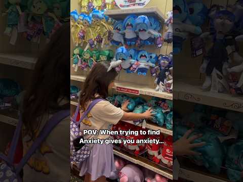 I Found My Anxiety!!! #disney #disneyworld #insideout #anxiety #joy #sadness #short