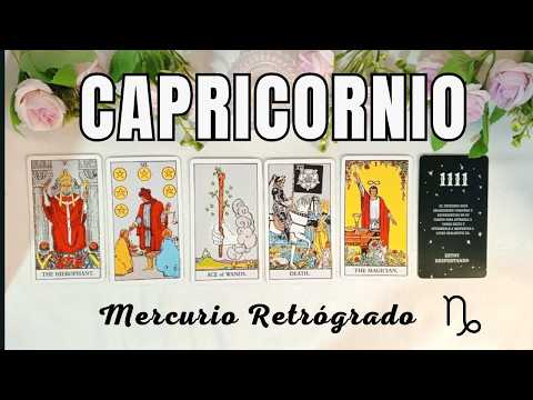 Capricornio - tarot ♑​ Mercurio Retrógrado. 🔮 Predicciones para ti signo ♑​