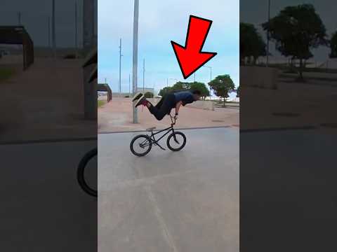 APRENDE a IR en BICI!!!😡 #skate #flair #whip #humor #scootering #tailwhip #flips #shorts