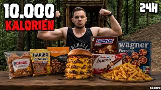 10.000 KALORIEN in 24H essen #2 Über Selbstbewusstsein & Essstörungen