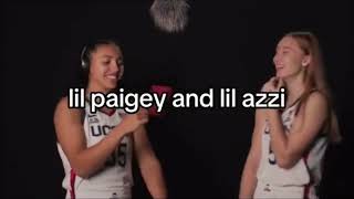 6 Minutes of Paige Bueckers and Azzi Fudd Being in Love