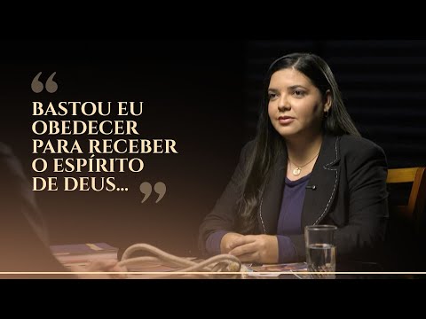 Bastou eu obedecer para receber o Espírito de Deus  - Natasha Rodrigues