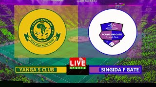 #live : YANGA SC  4  -  0  SINGIDA F GATE  LIGI KUU TANZANIA BARA